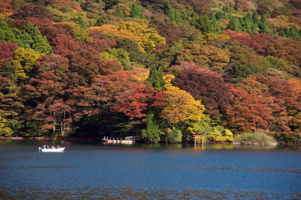 ashi-lake-in-hakone-japan